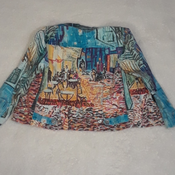 Art Mural VINTAGE Denim Jacket - Picture 5 of 16